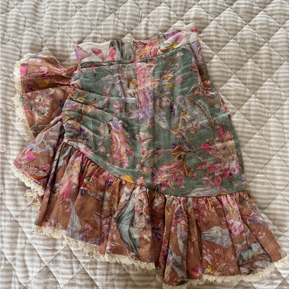 Floral Ruffle Skirt - Picture 4 of 7